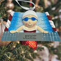 Swimmer Girl Ornament