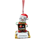 Teacher Snowman Ornament