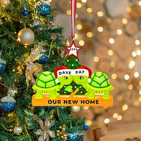 Turtle Family of 2 Ornament
