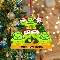 Turtle Family of 3 Ornament