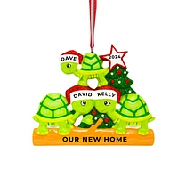 Turtle Family of 3 Ornament