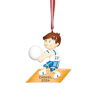 Volley-ball Boy Ornament