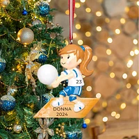 Volley-ball Girl Ornament