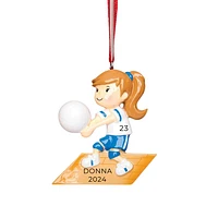 Volley-ball Girl Ornament