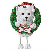 Westie Dog Ornament