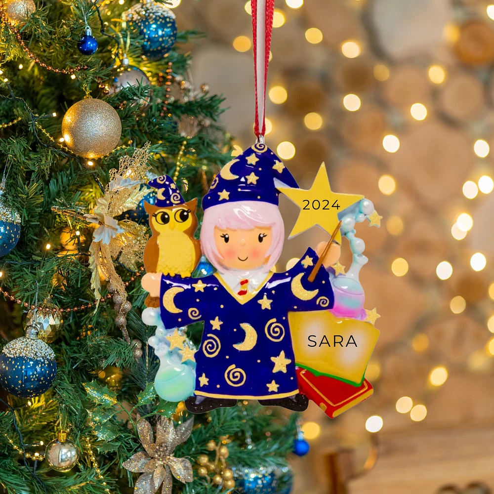 Wizard (Girl & Boy) Ornament