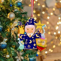 Wizard (Girl & Boy) Ornament