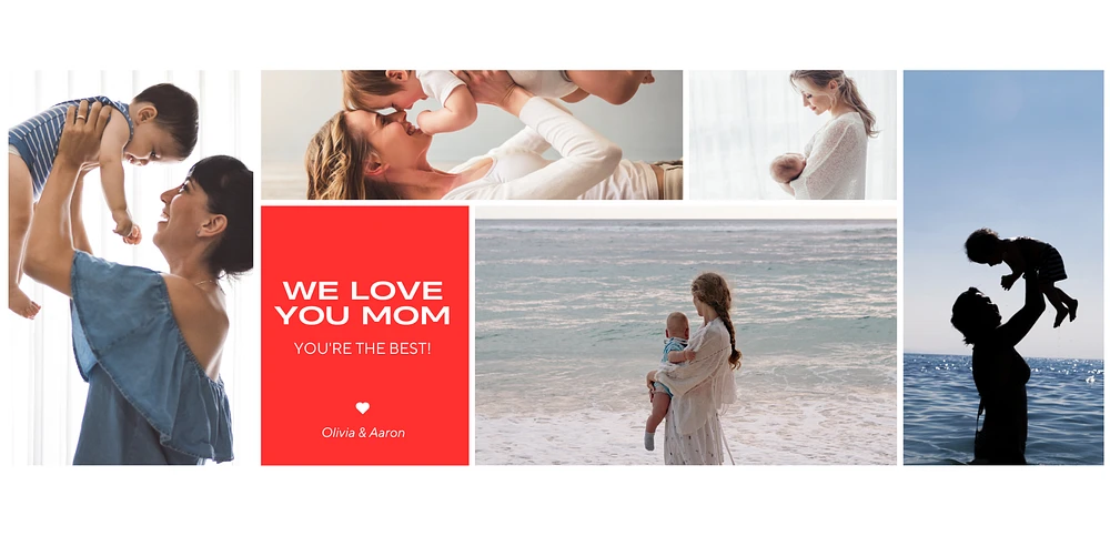 Custom Mug - We Love You Mom Personalized Mug