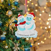 Yeti Couple Ornament