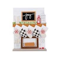 Mantle Stocking Family of Ornament