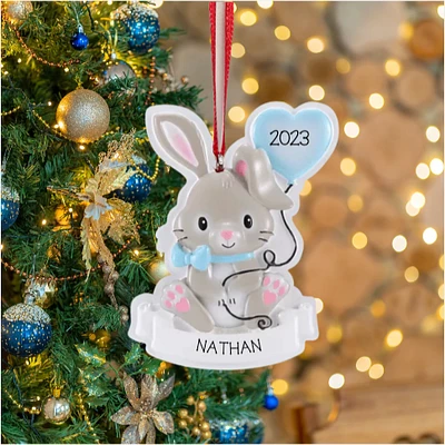 Baby Bunny (Boy and Girl) Ornament