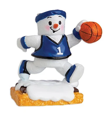 Basketball Snowman Ornament