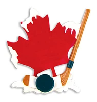 Canadian Hockey Ornament