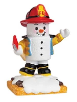 Fireman Snowman Ornament