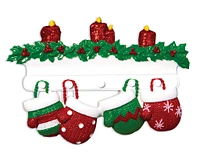 Mitten Family of Ornament