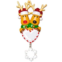 Reindeer Family of 2 Ornament