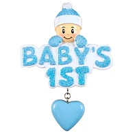 Baby's 1st - Boy Ornament