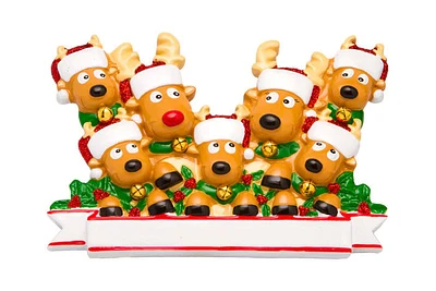 New Reindeer (family of 7) Ornament