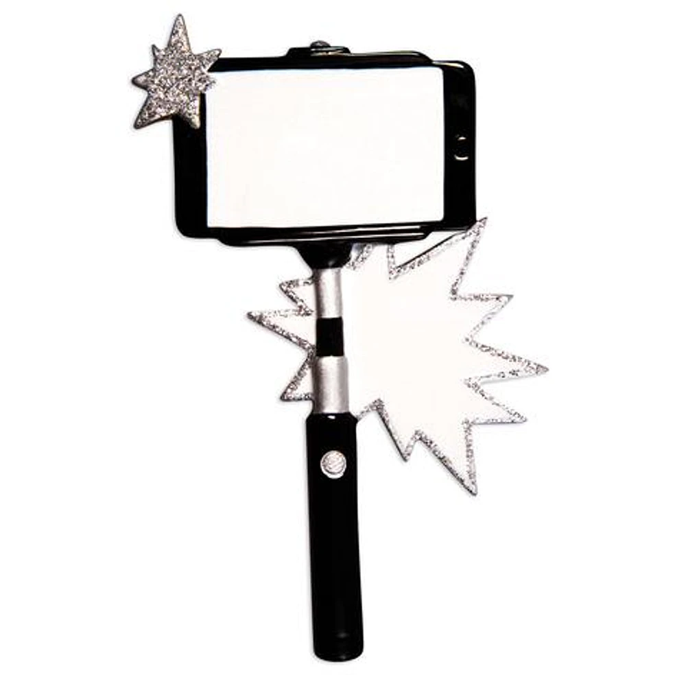 Selfie Stick Camera Ornament