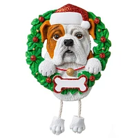 Bulldog Dog Ornament