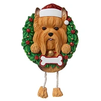 Yorkie Dog Ornament