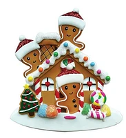 Gingerbread Family of 3 Ornament