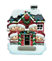 New Home Family of 5 Ornament