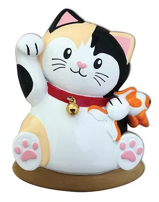 Lucky Cat Maneki Neko Ornament