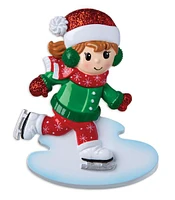 Ice Skating Girl Ornament