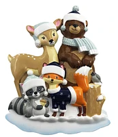 Woodland Family of 4 Ornament