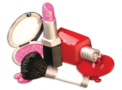 I love Makeup-Nail Polish Ornament