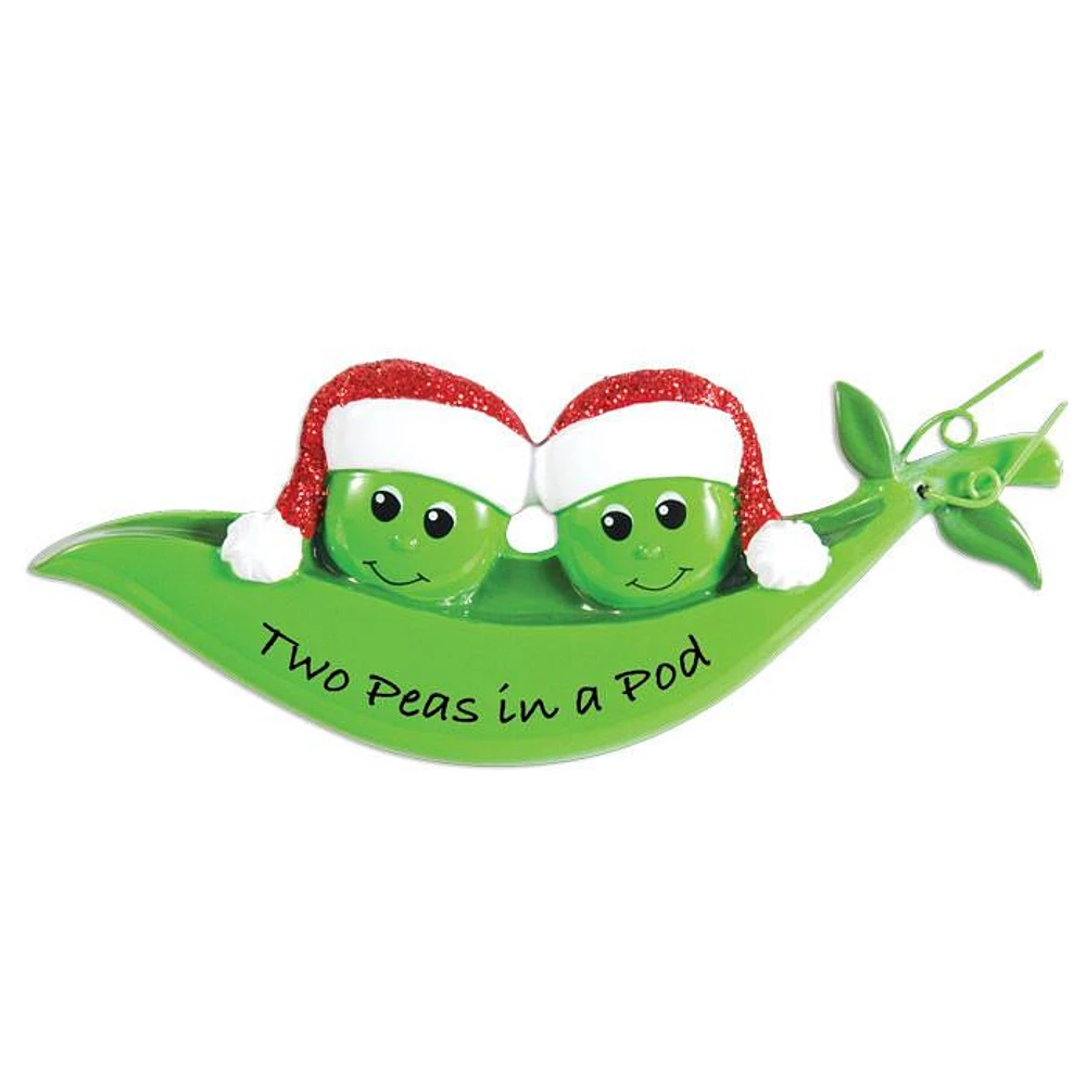 Pea Pod of 2 Ornament