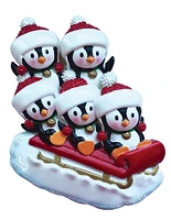 Penguin Family of 5 Ornament