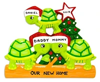 Turtle Family of 3 Ornament