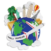 World Traveler Ornament