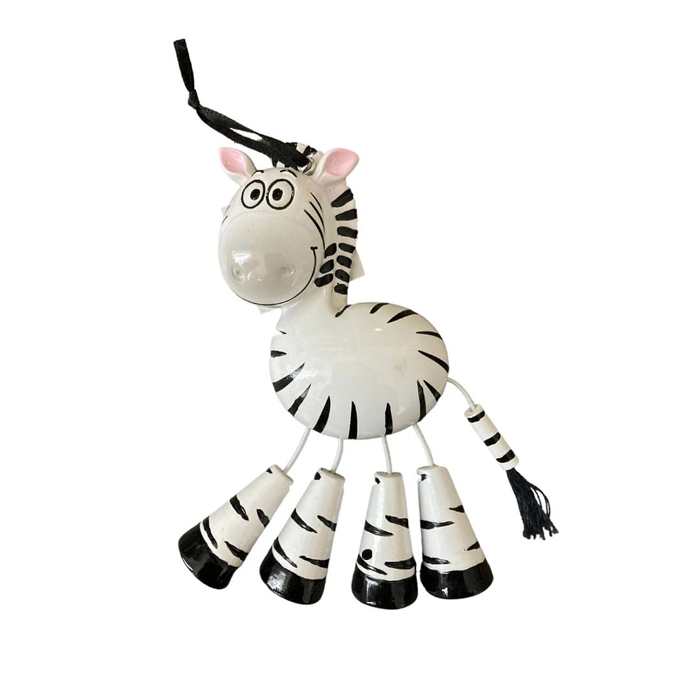 Lion Zebra Giraffe Elephant Ornament