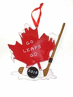 Canadian Hockey Ornament