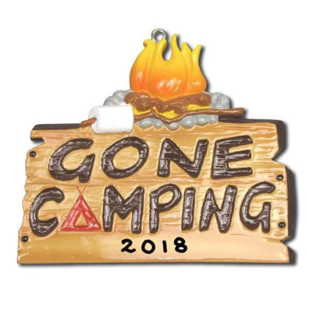 Gone Camping Ornament