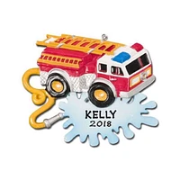 Fire Truck Ornament