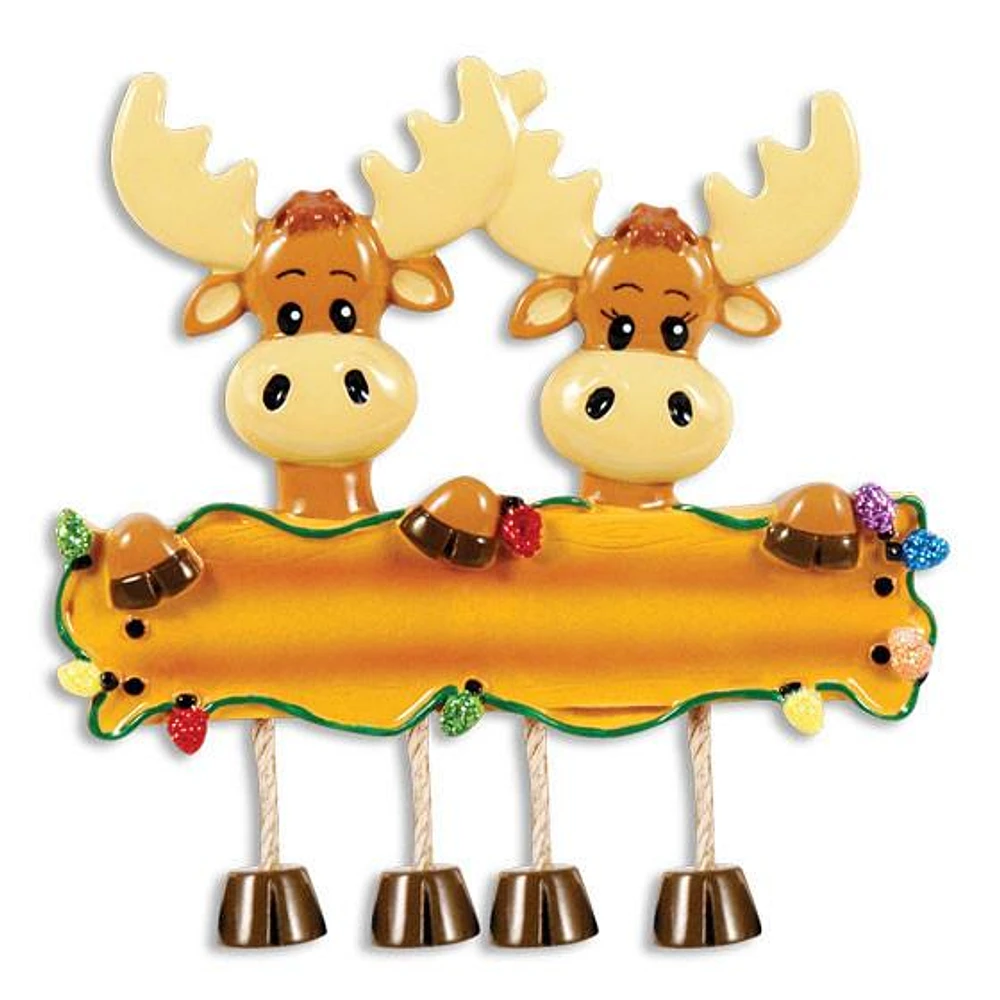 Moose Family of 2 Ornament