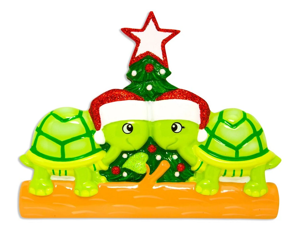 Turtle Family of 2 Ornament