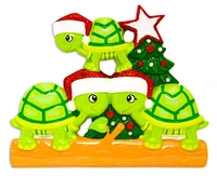 Turtle Family of 3 Ornament
