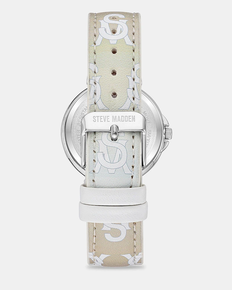 STACKED LOGO WATCH BLUSH MULTI