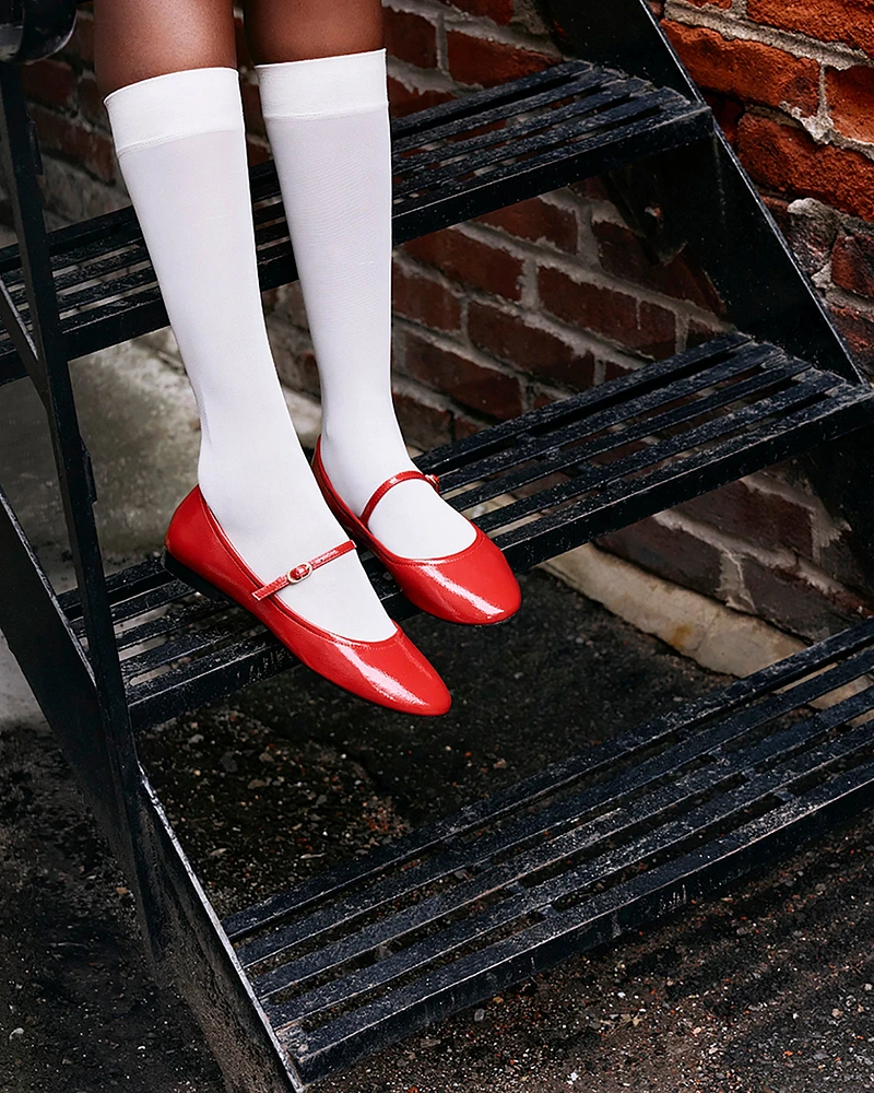 DANSEUR RED PATENT
