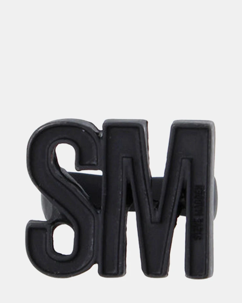 SM LOGO RING BLACK