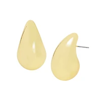 TEAR DROP EARRING GOLD