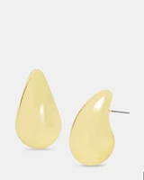 TEAR DROP EARRING GOLD