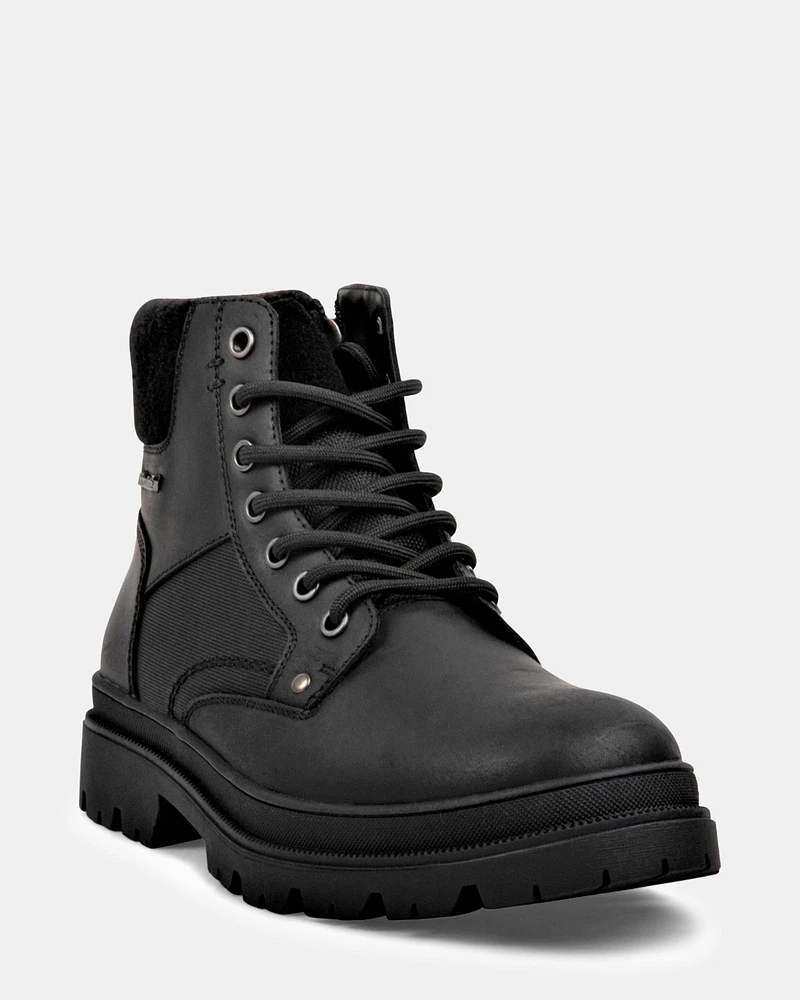 BROOKS BLACK LEATHER