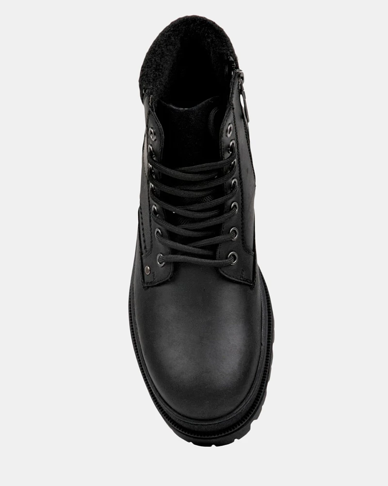 BROOKS BLACK LEATHER