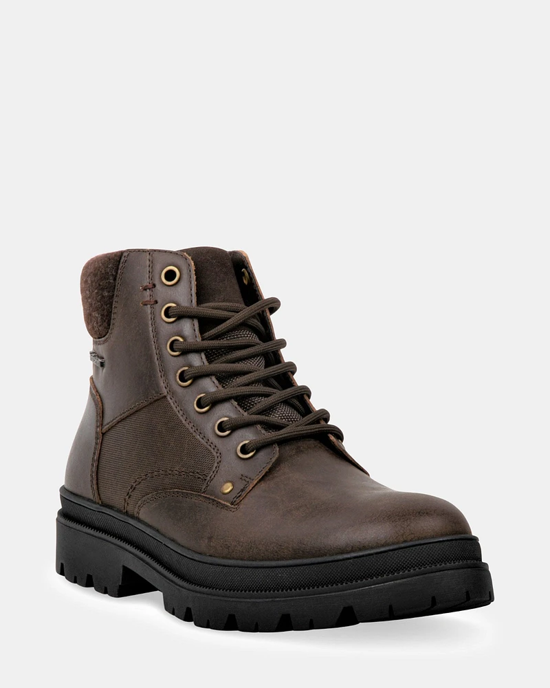 BROOKS BROWN LEATHER